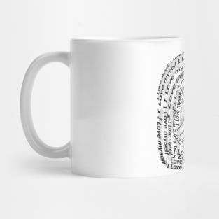 I love myself finger Mug